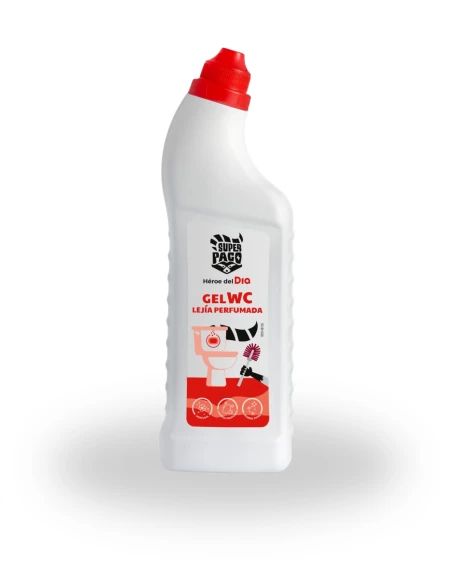 Gel Limpiador WC SUPER PACO con Lejia Perfumada 1L